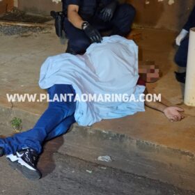 Fotos de Assaltante baleado em confronto policial durante assalto em 2016 é baleado mais uma vez e relata ser vítima de roubo em Maringá