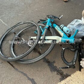 Fotos de Ciclista fica em estado grave após ser atropelado por carreta em Maringá