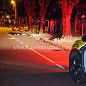 Fotos de Carro que pode ter sido usado em homicídio é encontrado pela Polícia Civil de Maringá
