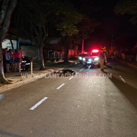 Fotos de Carro que pode ter sido usado em homicídio é encontrado pela Polícia Civil de Maringá