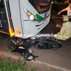 Fotos de Moça arrastada por ônibus da TCCC em Maringá morre no hospital 