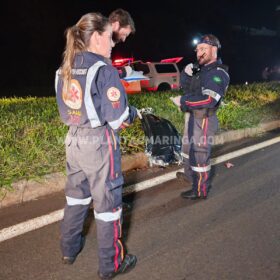 Fotos de Motociclista morre após bater em três carretas, um caminhão e um carro em Marialva