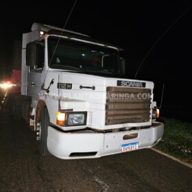 Fotos de Motociclista morre após bater em três carretas, um caminhão e um carro em Marialva