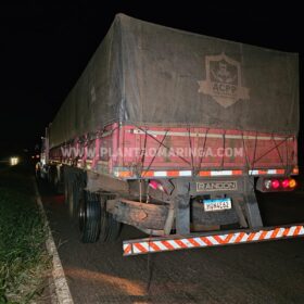 Fotos de Motociclista morre após bater em três carretas, um caminhão e um carro em Marialva