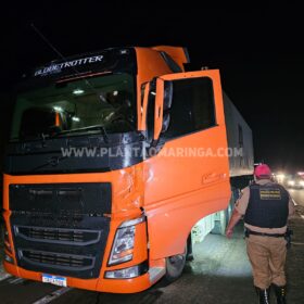 Fotos de Motociclista morre após bater em três carretas, um caminhão e um carro em Marialva