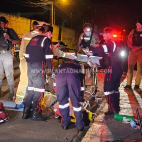 Fotos de Mulher com tornozeleira eletrônica é intubada após ser atingida por 15 tiros em Sarandi 