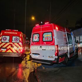 Fotos de Mulher é intubada após ser atropelada por caminhão em Maringá