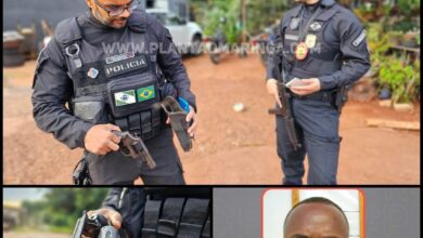 Fotos de Polícia Civil cumpre mandados em operação contra grupo de Nego Fi, em Sarandi