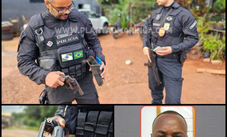 Fotos de Polícia Civil cumpre mandados em operação contra grupo de Nego Fi, em Sarandi