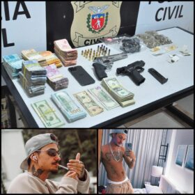 Fotos de Youtuber Silver Cop é preso com drogas e armas em Paranavaí