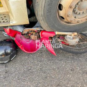 Fotos de Morre no hospital jovem que sofreu acidente a caminho do trabalho em Maringá