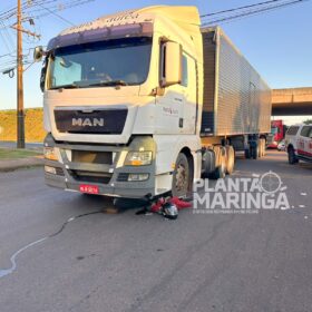 Fotos de Morre no hospital jovem que sofreu acidente a caminho do trabalho em Maringá