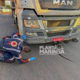 Fotos de Morre no hospital jovem que sofreu acidente a caminho do trabalho em Maringá
