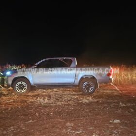 Fotos de Após perseguição, polícia consegue recuperar caminhonete roubada em Maringá