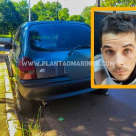 Fotos de Carro que pode ter sido usado em homicídio é encontrado pela Polícia Civil de Maringá