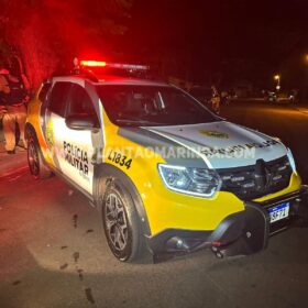 Carro que pode ter sido utilizado em tentativa de homicídio em Maringá é localizado incendiado Foto 1 Fotos de Carro que pode ter sido utilizado em tentativa de homicídio em Maringá é localizado incendiado