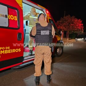 Fotos de Homem confunde policiais com integrantes de grupo rival e acaba baleado após apontar arma para Rotam, em Sarandi