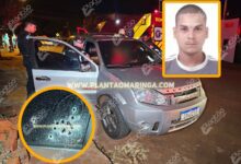 Fotos de Homem dentro de carro com esposa e filhos é executado com 16 tiros em Sarandi 