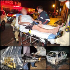 Fotos de Homem é baleado em atentado a tiros em bar na cidade de Sarandi