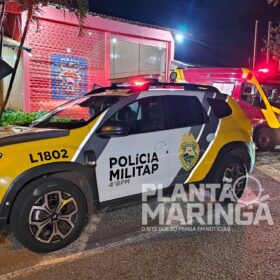 Fotos de Homem é baleado na cabeça durante suposta tentativa de assalto, em Maringá