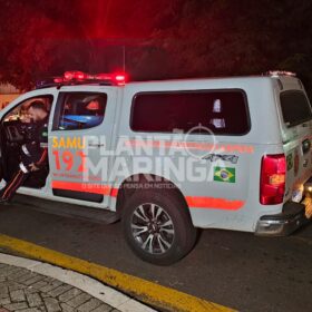 Fotos de Homem é baleado na cabeça durante suposta tentativa de assalto, em Maringá