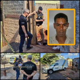 Fotos de Homem é executado com 14 tiros no quintal de uma residência, em Maringá 