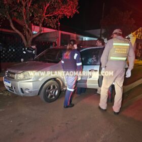 Homem morre após ser alvejado por diversos tiros dentro de carro, em Sarandi Foto 1 Fotos de Homem morre após ser alvejado por diversos tiros dentro de carro, em Sarandi
