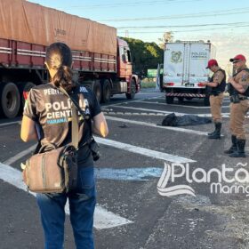 Fotos de Homem morre após ser atropelado em Maringá e motorista foge sem prestar socorro 