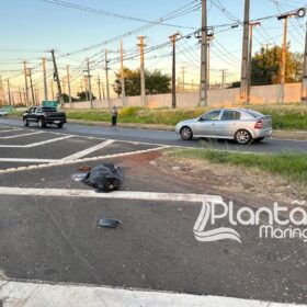 Fotos de Homem morre após ser atropelado em Maringá e motorista foge sem prestar socorro 
