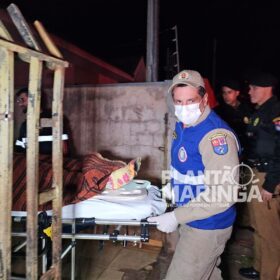 Fotos de Câmera registra criminosos atirando contra jovem em Sarandi; o rapaz foi atingido no lugar do irmão