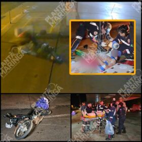 Fotos de Acidente entre duas motos deixa três feridos com ferimentos grave em Sarandi