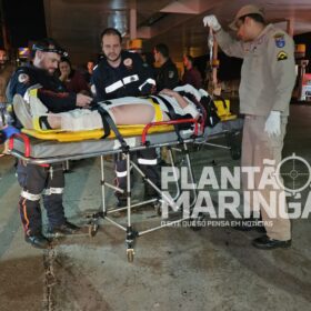 Fotos de Acidente entre duas motos deixa três feridos com ferimentos grave em Sarandi