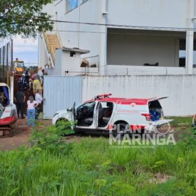 Fotos de Trabalhador de 24 anos morre e o outro é intubado após soterramento em Maringá