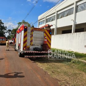 Fotos de Trabalhadores são soterrados em uma obra em Maringá, um deles morreu no local