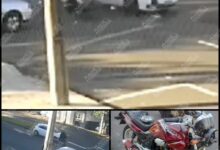 Fotos de VÍDEO: Ladrão furta moto avança preferencial e sofre acidente em Maringá