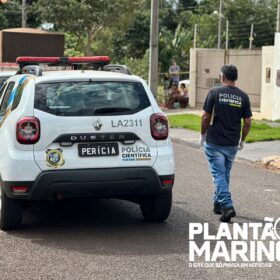 Fotos de Vídeo mostra homens encapuzados executando homem na frente da esposa e da filha com 19 tiros em Maringá