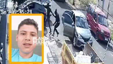 Fotos de Vídeo mostra homens encapuzados executando homem na frente da esposa e da filha com 19 tiros em Maringá