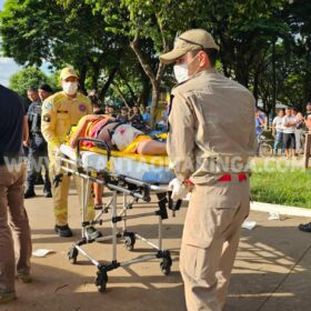 Fotos de Vídeo: motorista perde controle e atropela mulheres na calçada em Sarandi