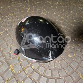 Fotos de Dois jovens são intubados após colisão entre motos em Maringá