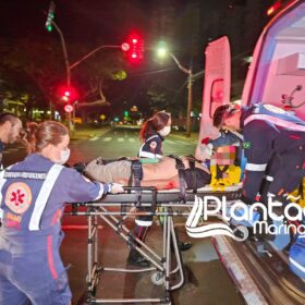 Fotos de Jovem vítima de acidente envolvendo duas motos em Maringá, morre no hospital