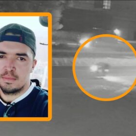 Fotos de Câmera de segurança registrou motociclista na contramão em Maringá