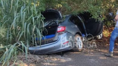 Fotos de Câmera registra perseguição policial que resultou na apreensão de carro carregado de drogas em Maringá