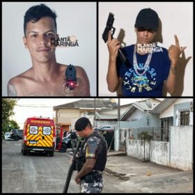 Fotos de Criminoso que ostentava armas nas redes sociais morre após troca de tiros com a Rone em Sarandi 