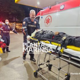 Homem é esfaqueado na cabeça no centro de Maringá Foto 2 Fotos de Homem é esfaqueado na cabeça no centro de Maringá