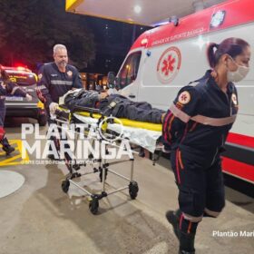 Homem é esfaqueado na cabeça no centro de Maringá Foto 3 Fotos de Homem é esfaqueado na cabeça no centro de Maringá
