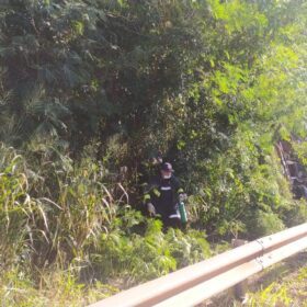 Fotos de Morre segunda vítima de acidente com caminhão betoneira em Maringá
