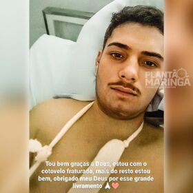 Fotos de Motociclista agradece a Deus em postagem por livramento em acidente impressionante