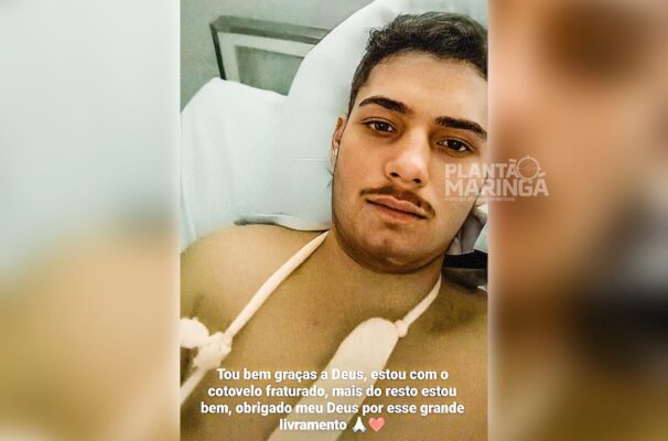 Motociclista agradece a Deus em postagem por livramento em acidente impressionante Foto 1 Fotos de Motociclista agradece a Deus em postagem por livramento em acidente impressionante