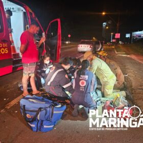 Fotos de Câmera registra acidente impressionante que matou motociclista em Maringá 