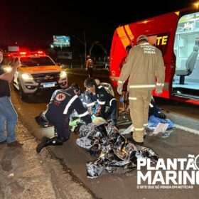 Fotos de Motociclista que morreu após colisão frontal na Avenida Colombo em Maringá é identificado 